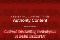 Content Marketing Techniques to Build Authority