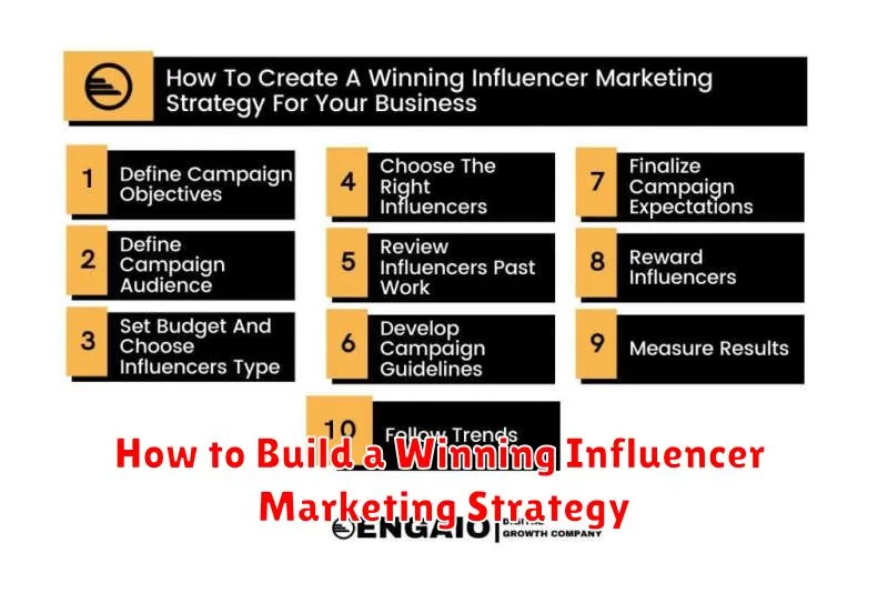 How to Build a Winning Influencer Marketing Strategy